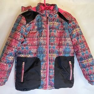 Girls Pink Platinum Advance size 10/12 winter coat